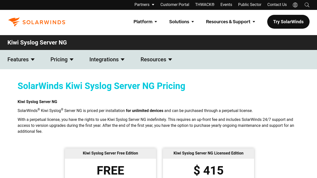 Solarwinds Service Desk